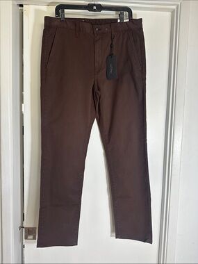rag & bone Men's chocolate Fit 2 classic Chinos